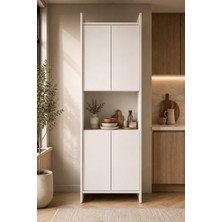 Melura Home Lunaris Çok Amaçlı Mutfak Kiler Banyo Dolabı %100 Mdf