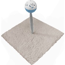 Mestore Yaylı Toplu Hacıyatmaz Kedi Aktivite Oyuncağı 16-20 cm Bej - Sf-Hcytmz-Bj