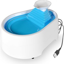 Mestore Cado Pet Kedi Köpek Su Pınarı Şelale 2 Litre - 5 Volt ( Usb'li ) Mavi - ST00232-MV
