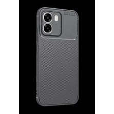 Royaleks Oppo Oppo A6T 5g Auto Focus Karbon Kapak - Gri