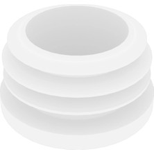 CATEKSSS 32 mm Boru Için Kademeli Içe Geçme Boru Tapası, Boru Kapak, Boru Tapa RAL9016 Beyaz (2 Adet)