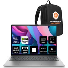 Hp Zbook 8 G2I Intel Core Ultra 7 356H Rtx Pro 500 6gb Gddr7 48GB Ram 256GB SSD 16" Wuxga (1920 x 1200) WIN11 Home DN5Z2EAP431 Mobil Iş Istasyonu + Per4 Çanta
