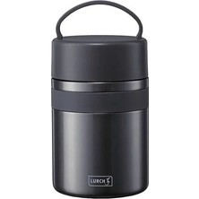 Lurch - "ıso-Pot" 800 ml Metalik Gri, Paslanmaz Çelik - Çift Cidarlı Yemek Termosu - 240844