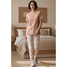 Yeni İnci Pamuklu Pijama Takımı PJM108