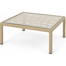 Novussi Garda Sofa Camlı Orta Sehpa