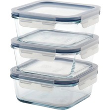 Ikea 365+ Cam 600 ml Cam Saklama Kabı Seti