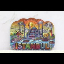 Hace Bazaar Istanbul Temalı Silikon Buzdolapı Süsü Magnet
