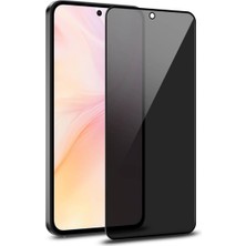 bbtech Samsung Galaxy A37 5g ile Uyumlu Tam Kaplayan Temperli Hayalet Privacy Cam Kırılmaz Ekran Koruyucu