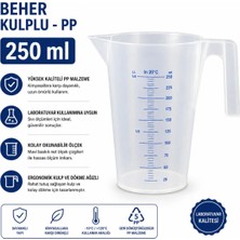 Labolist Beher - Kulplu - Pp- 250 ml