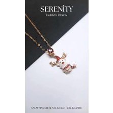 Serenity Kardan Adam Figürlü Çelik Kolye