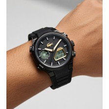 Lacoste LAC2011435 Erkek Kol Saati Renkli Silikon Kordon ve Kasa ile 10 ATM Suya Dayanıklı