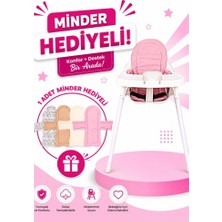 Faros Çebi Toys Orzo Beyaz Mama Sandalyesi Metal Ayaklı Ergonomik Tasarım ve Kolay Temizlenebilir