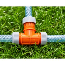 Cina Max Lüks T Hortum Eki 1/2'' 3 Yollu Bahçe Sulama Hortum Bağlantı Aparatı T Adaptör