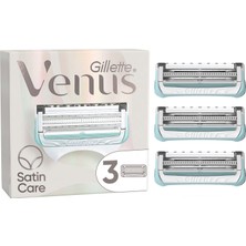Gillette Venus Kasık Tüyleri ve Cildi,3 Tıraş Bıçağı Yedekleri
