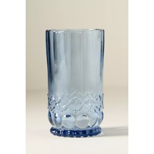 Anthropologie Savannah Kesme Desenli Soda Cam Tumbler Bardak Seti 4’lü