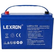 Lexron 12V 105AH Jel Akü Deep Cycle