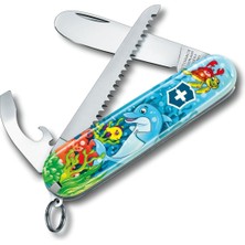 ​Victorinox 0.2373.E1 My First Victorinox Yunus Desenli Çakı ve Boyama Kitabı