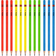 Rotring Neon Renklerde Kurşun Kalem 12'Li Paket