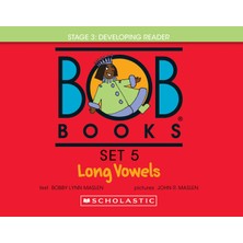 Scholastic Bob Books - Long Vowels Hardcover Collection Of 8 Stories | Decodable Phonics Stories, Ages 4 And Up