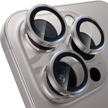 Wsken iPhone 16 Pro /iphone 16 Pro Için Kamera Koruması - 9h Sertlik Çizilmeye Dayanıklı Kabarcık