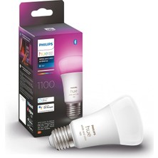 Philips Huewca 9-75W Renkli Akıllı Ampul E27 Bluetooth Özellikli - 25.000 Saat Ampul Kullanım Ömrü