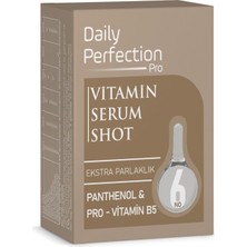 Daily Perfection Pro Daıly Perfectıon Pro Vitamin Serum Shot No:6 Ekstra Parlaklık 2x6 ml