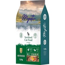 Mystic Az Tahıllı Yetişkin Kedi Maması Kısır Somonlu 1,5 kg