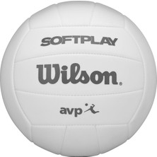 Wilson Wılson Avp Soft Play Voleybol - Resmi Boyut, Beyaz