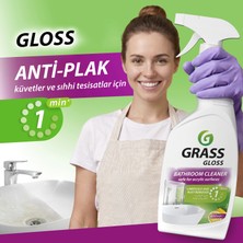 Grass Gloss Banyo Temizleyici Sprey 600 ml – Kireç, Pas ve Sabun Kalıntısı Çözücü