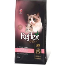 Reflex Anne&bebek Kuzulu ve Pirinçli Kedi Maması 15 kg