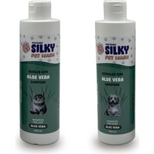 Silky Köpek ve Kediler Için Aloe Vera Özlü Doğal Şampuan, 250 ml
