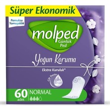 Molped Yoğun Koruma Günlük Ped 60 Adet