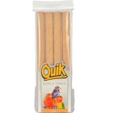 Quik Kuşlar Için Kumlu Tünek 4'lü Paket