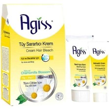 Agiss Tüy Sarartıcı Krem 70 gr + 35 gr