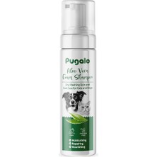 Pugalo Kedi ve Köpekler Için Kuru Köpük Şampuan Tarama Kolaylığı Sağlar 250 ml (Aloe Vera)