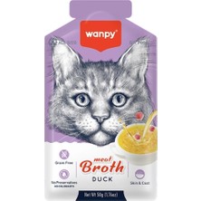 Wanpy Kediler Için Ördek Eti Çorbası 50G Tekli