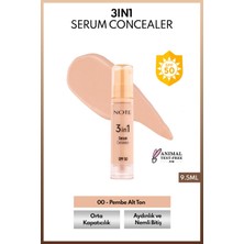 Note Cosmetics 3 In 1 Serum Concealer Spf 50 Nemlendirici Göz Altı Kapatıcısı - 00 Light