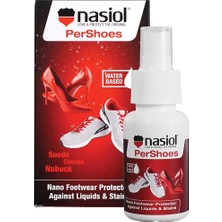 Nasiol Pershoes Ayakkabı Nano Yüzey Koruyucu-50 Ml-Su ve Kir Itici,leke Önleyici,ayakkabı Bakımı, Ay
