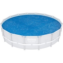 Bestway Polietilen Solar Branda 462 Cm, Mavi, Yuvarlak