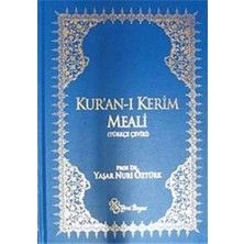 Yeni Boyut Yayınları Kur'an-I Kerim Meali (Rahle Boy) Ciltli: (Türkçe Çeviri)