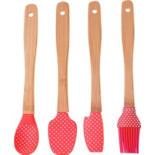Bambum Bolly 4 Parça Spatula Seti Küçük