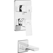 Eca - Tiera Ankastre Banyo Bataryası Sıva Üstü 2 Yollu Outlet - 102126752T1-