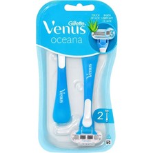 Gillette Venus Extra Comfort Oceana Kullan At Tıraş Bıçağı 2'li Poşet