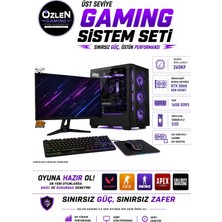 Özlen X21 ULTRA 7 265KF RTX 5060 8GB 16GB DDR5 RAM 500GB M.2 SSD 24'' Full HD 200Hz Oyuncu Bilgisayarı