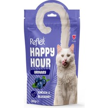 Reflex Happy Hour Üriner Sistem Destekleyici Kedi Ödül Mamasi 60 gr Tekli Paket