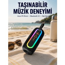 ALK Taşınabilir Bluetooth Hoparlör Kırmızı IP67 Su Geçirmez Yeni Nesil - Lisinya