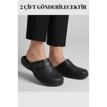 Meral 2 Adet Gönderilecektir  Unisex Siyah Anatomik Destekli Yumuşak  Tuvalet Hamam Banyo Plajda  Hafif Islak