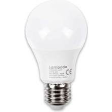 Bezos 8,5W 3lu Beyaz LED Ampül