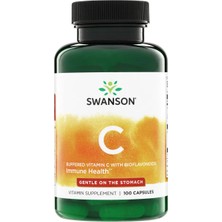 Swanson C Vitamini Bioflavonoid Içeren Takviye Edici Gıda 100 Kapsül