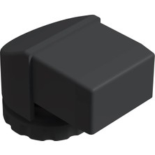 CATEKSSS 30X50 mm Ayarlı Yan Izgara Pabuç Siyah (2 Adet)